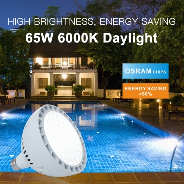 Allisable 65W LED Pool Light Bulb